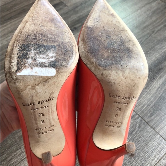 Elegant Coral High Heels - Picture 4 of 4